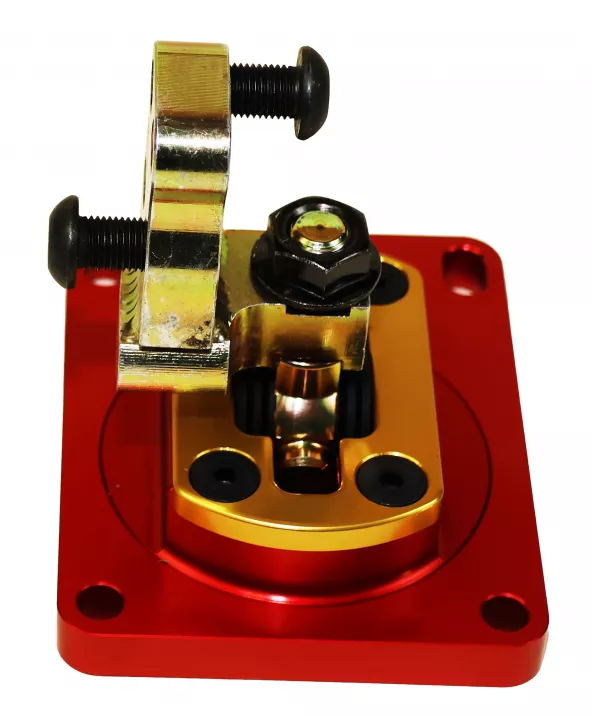 Qwik Stik Shifter, T56 Windsor, S-10 T5, 1" Left, Straight Up - .500" Forward offset